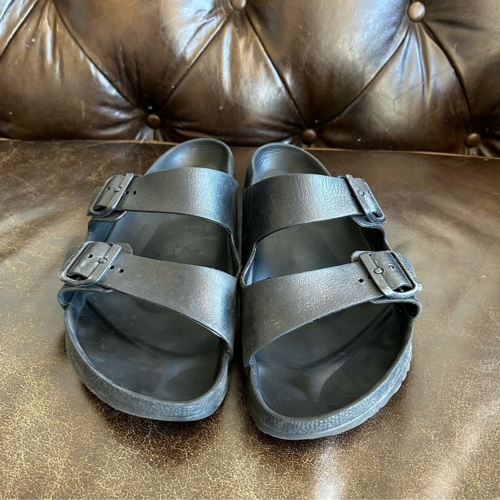 Birkenstock Women’s Black Sandals with Adjustable Straps size 43 - Picture 2 of 9